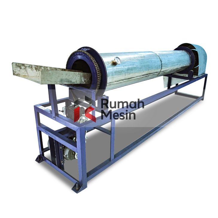 Cara kerja mesin rotary dryer
