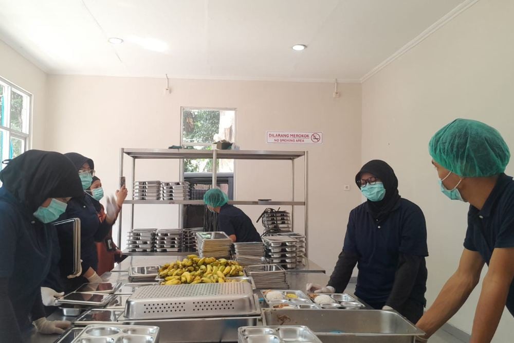 standar dapur makan siang sehat