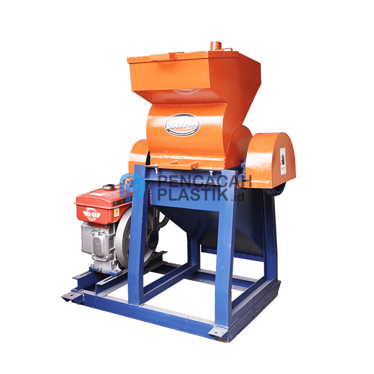 mesin crusher plastik bekas