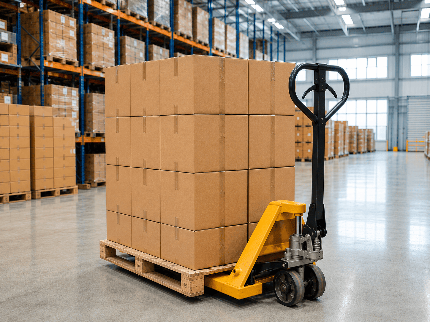 tips memilih hand pallet untuk gudang